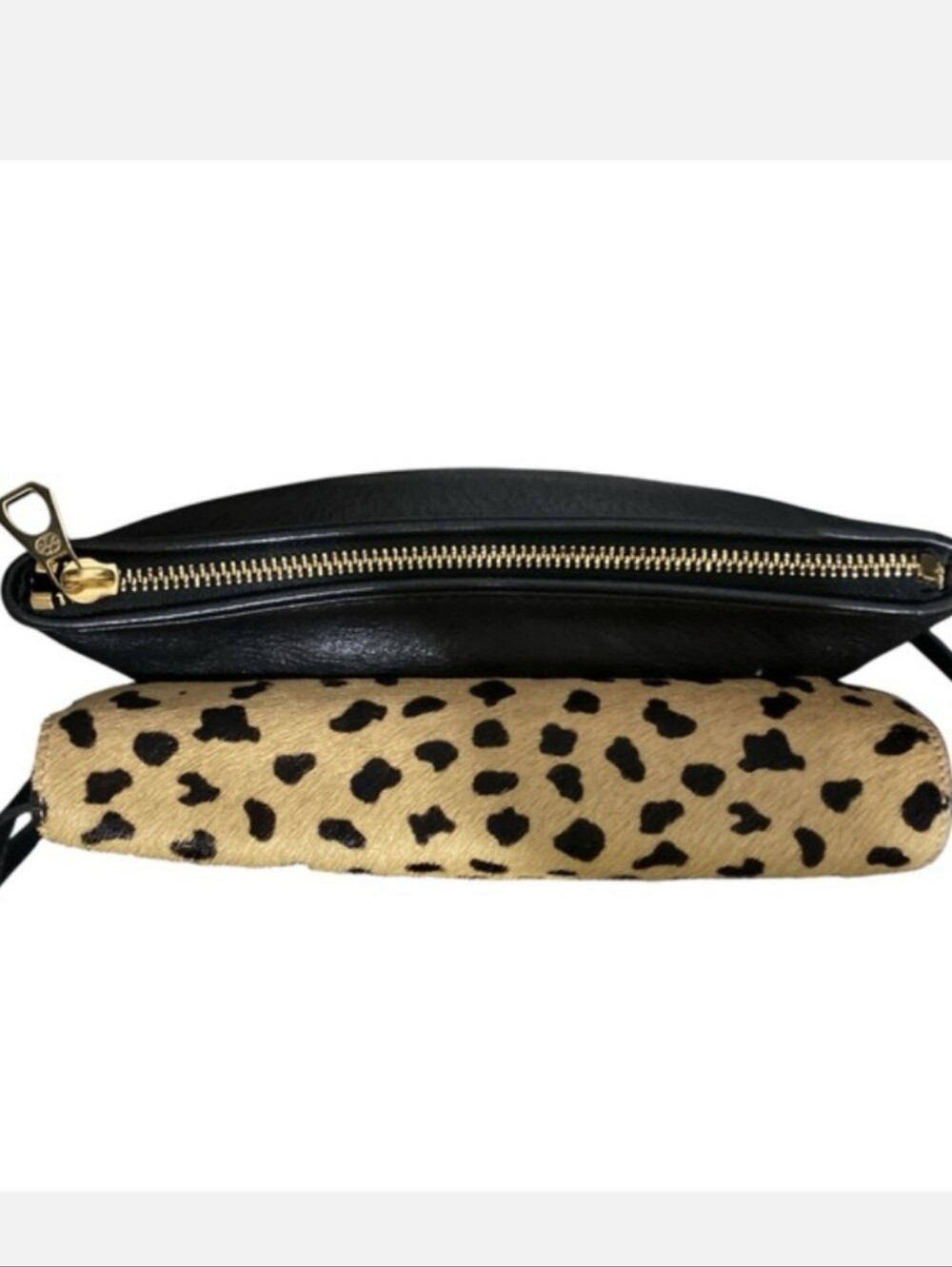 Tory Burch Signature Calf Hair Crossbody Bag - Picture 11 of 13